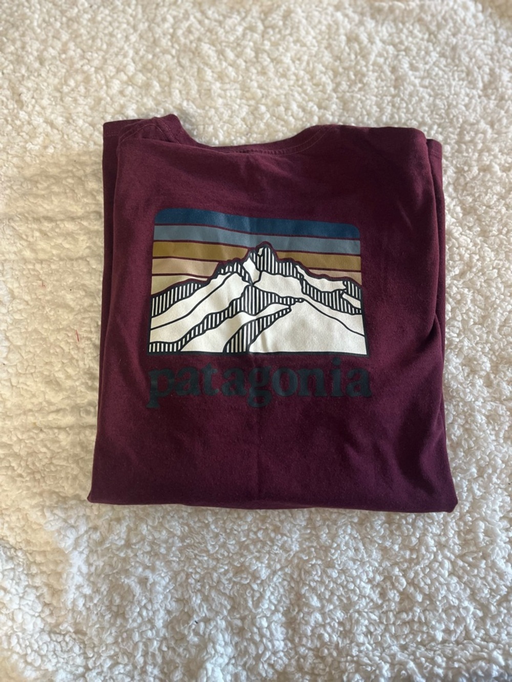 Patagonia Men's Long Sleeve Crew Pocket Shirt - Burgundy